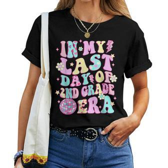 In My Last Day 2Nd Grade Era Smile Face Last Day Of School Women T-shirt - Monsterry CA