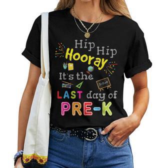 Last Day Of School Graduation Pre K Teacher Women T-shirt - Seseable