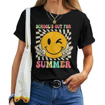 Last Day Of School Schools Out For Summer Teacher Kid Women T-shirt - Thegiftio UK