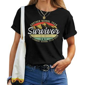 The Longest School Year Ever Teacher 2021 Survivor Women T-shirt - Monsterry
