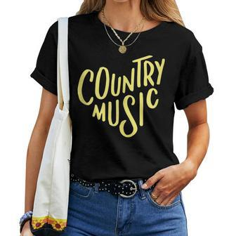 I Love Country Music Boho Music Lovers For Men Women T-shirt - Monsterry UK