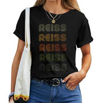 Love Heart Reiss Grunge Vintage Style Black Reiss Women T-shirt - Monsterry DE
