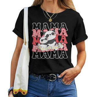 Lustiges Geschenk Zum Muttertag Panda Mama Mama Frauen Panda-Liebhaber Geschenke T-shirt Frauen - Geschenkecke