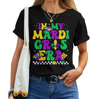 In My Mardi Gras Era Retro Groovy Carnival Party Women Women T-shirt - Monsterry