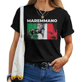 Maremmano Italian Horse Women T-shirt - Monsterry DE