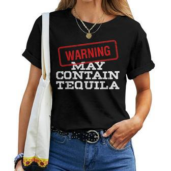 May Contain Tequila Mexican Fiesta Cinco De Mayo Women T-shirt - Monsterry UK