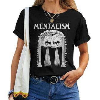 Mentalism Mind Reader Magic Women T-shirt - Monsterry CA