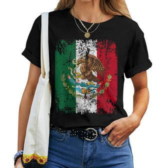 Mexico Flag For And Women T-shirt Frauen - Seseable
