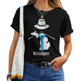Michigan Great Lakes Lover Summer Michigangster Women T-shirt - Monsterry DE