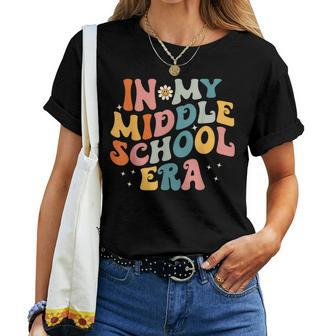 In My Middle School Era Back To School Outfits For Teacher Women T-shirt - Seseable