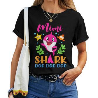 Mimi Shark Mimi Shark Lover Family Mother's Day Women T-shirt - Monsterry UK