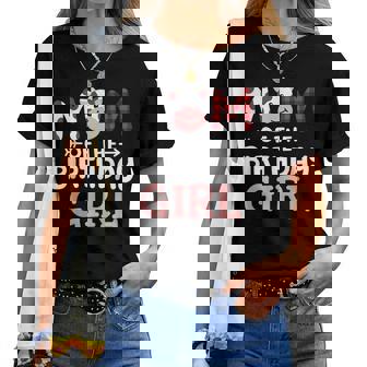 Mom Of The Birthday Girl Cow Farm Party Matching Family Women T-shirt - Thegiftio