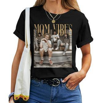 Mom Vibes 70S 80S 90S Mama Mom Show Women T-shirt | Mazezy