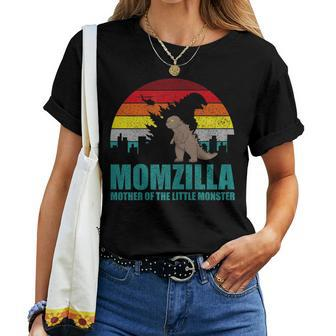 Momzilla Mother Of The Little Monster Women T-shirt - Monsterry DE