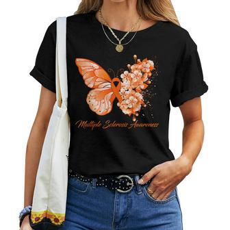 Multiple Sclerosis Awareness Butterflies Men Women T-shirt | Mazezy CA