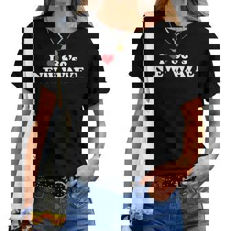 Musique Des Années 80 I Cœur Love 80'S New Wave T-shirt femme - Cadeauxyz