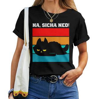 Na Sicha Ned Cat Cat Animal Cat Owner Women's T-shirt Frauen - Geschenkecke