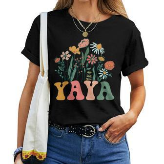 New Yaya Wildflower First Birthday & Baby Shower Women T-shirt - Monsterry DE