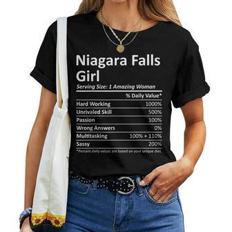Niagara Falls Girl Ny New York City Home Roots Women T-shirt - Monsterry DE