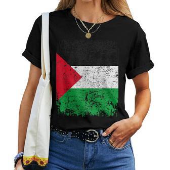 Palestina Palestina Flag T For And Women T-shirt Frauen - Geschenkecke