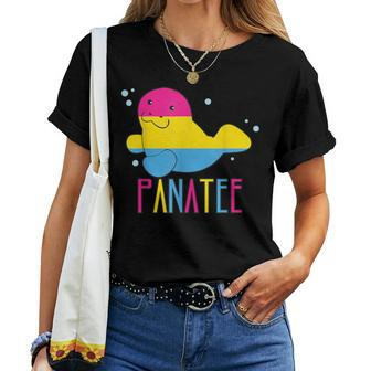 Pana Pansexual Mana Lgbt Pride Rainbow Flag Sea Animal Women T-shirt - Monsterry UK