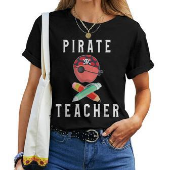 Pi Rate Pirate Teacher For Teachers & Women Women T-shirt - Monsterry AU