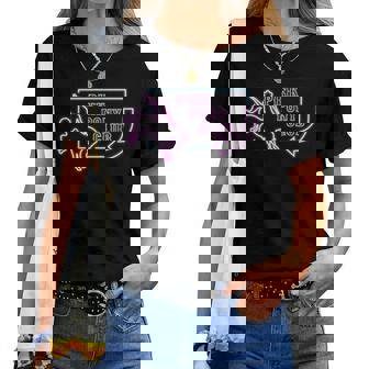 Pink Pony Girl Retro Horse Pink Pony Club Horse Lover Womens Women T-shirt | Mazezy