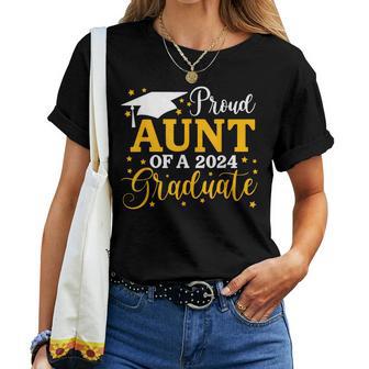 Proud Aunt Of A 2024 Graduate Last Day Of School Family Women T-shirt - Monsterry AU