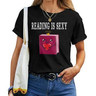 Reading Is Sexy For Book Lovers And Enthusiasts Reading Women T-shirt - Monsterry