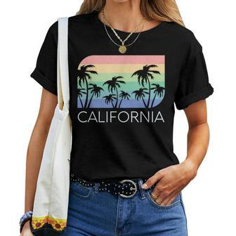 Retro California Surf Vintage Beach Cali San Diego Sd Women T-shirt - Monsterry UK