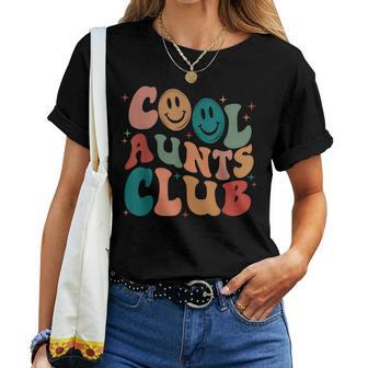 Retro Groovy Cool Aunts Club Auntie Cool Aunt Women T-shirt - Monsterry CA