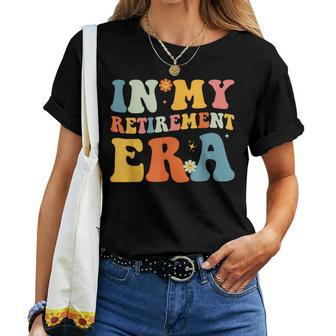 Retro Groovy In My Retirement Era Teacher Retired 2024 Women T-shirt | Mazezy CA