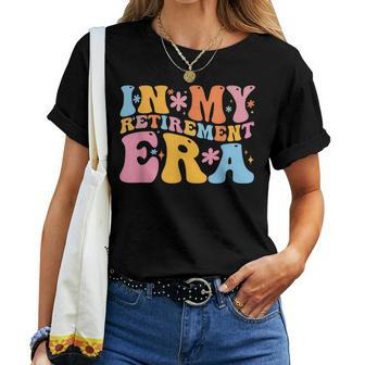Retro Groovy In My Retirement Era Teacher Retired Women T-shirt - Thegiftio