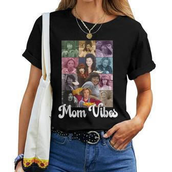 Retro Mom 90’S Vibes Vintage Mother's Day Iconics Mom Womens Women T-shirt | Mazezy CA