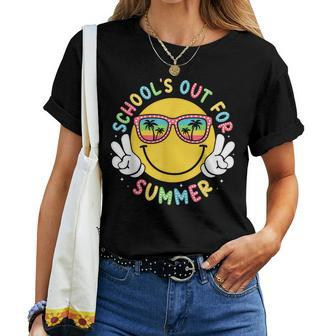 Schools Out For Summer Teacher Last Day Of School Women T-shirt - Seseable