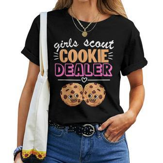 Scout For Girls Cookie Dealer Cookie Sellers Women T-shirt - Monsterry DE