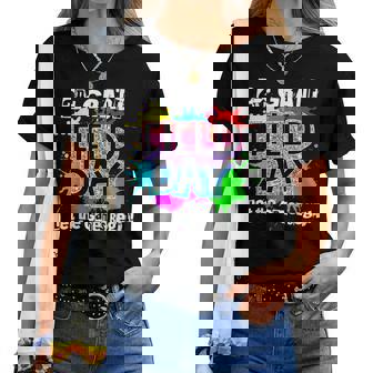 Second Grade Field Day Rainbow Let The Games Begin Boys Girl Women T-shirt | Mazezy