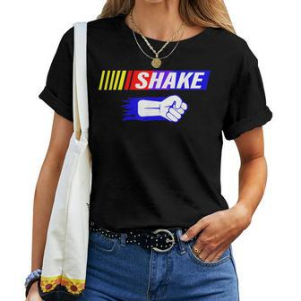 Shake And Bake Family Lover Dad Daughter Son Matching Women T-shirt - Seseable