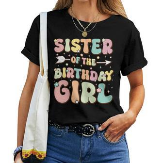 Sister Of The Birthday Girl Family Matching Birthday Women T-shirt - Thegiftio UK