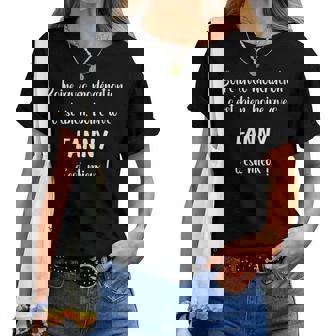 Super Fanny Apéro Humoristique Boire Avec Fanny Avec Col En V T-shirt femme - Cadeauxyz