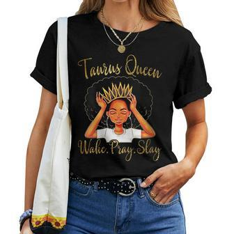 Taurus Queens Are Born In April 20 May 20 Women T-shirt - Monsterry CA