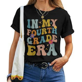 Teacher In My Fourth Grade Era Back To School 4Th Grade Women T-shirt | Mazezy