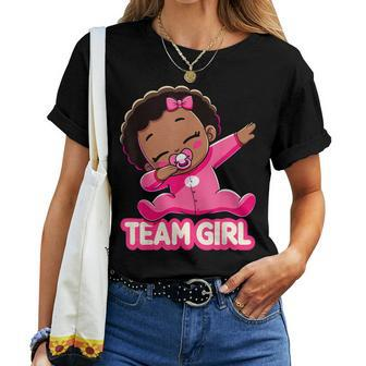 Team Girl Baby Announcement Gender Reveal Party Women T-shirt - Thegiftio UK