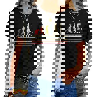 Tenue De Danse Rétro Evolution Of Line Dance Cowboy Avec Col En T-shirt femme - Cadeauxyz