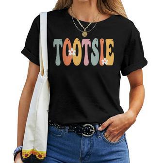 Tootsie Retro Groovy Mama Süße Lustige Oma Zum Muttertag T-shirt Frauen - Geschenkecke