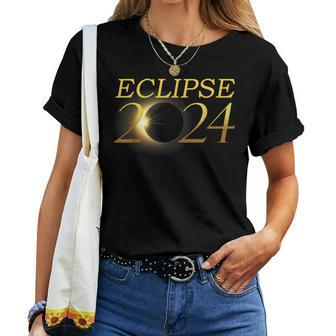 Total Solar Eclipse For Solar Eclipse 2024 Women T-shirt | Mazezy