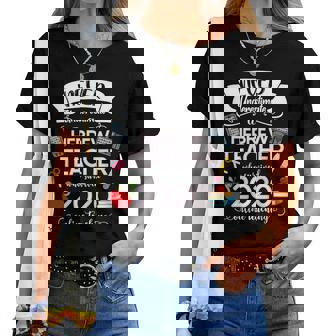 Never Underestimate A Hebrew Teacher Who Survived 2020 Women T-shirt | Mazezy