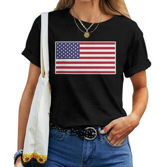 Us American Flag Cool Patriotic Usa Flags Women Women T-shirt - Monsterry