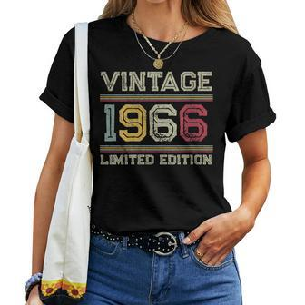 Vintage 1966 Born In 1966 Birthday Women T-shirt - Monsterry DE