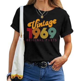 Vintage 1969 For 54Th Birthday Retro Women T-shirt - Monsterry DE